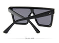 Flat Top Square Shades Gradient Sun Glasses