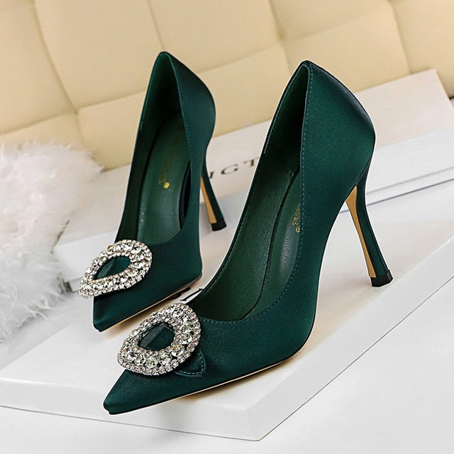 High Heels Office Women Pointed Pumps