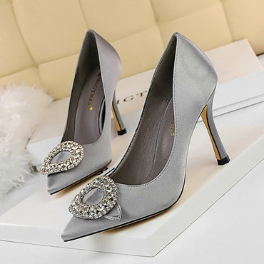 High Heels Office Women Pointed Pumps