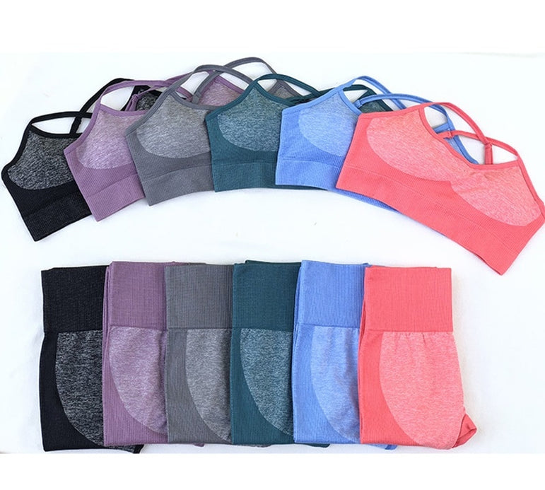 High Waist Yoga Seamless Women Sports Pants