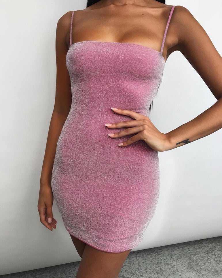 Nightclub Summer Slim Women's Mini Tight Dress