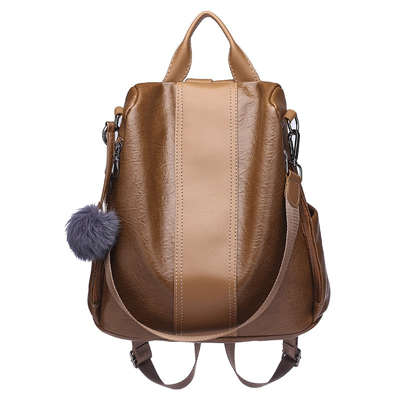 Leather Anti-theft High Quality Vintage Bag