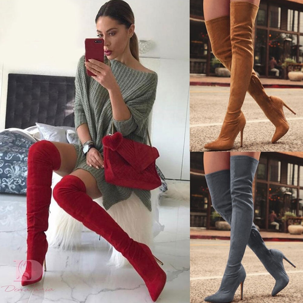 Brand New Women's Over Knee Boots