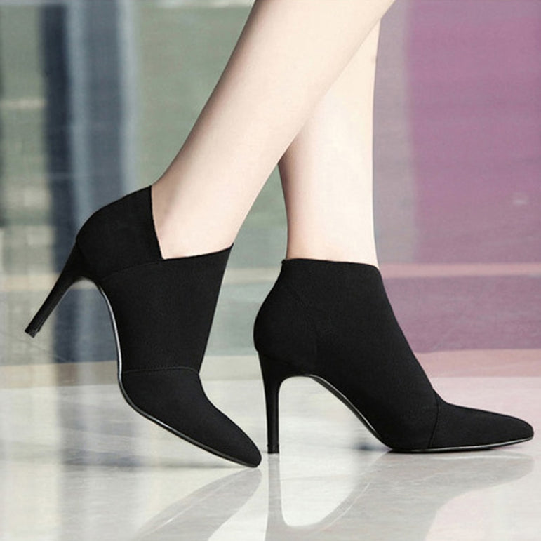 Women High Heel Booties  Large Size  Boots