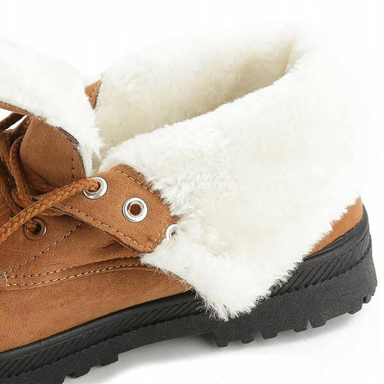 Warm Fur Plush Women Winter Boots