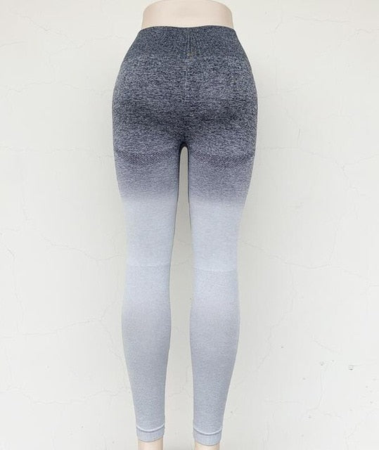 Sport Yoga Gradient color energy Legging