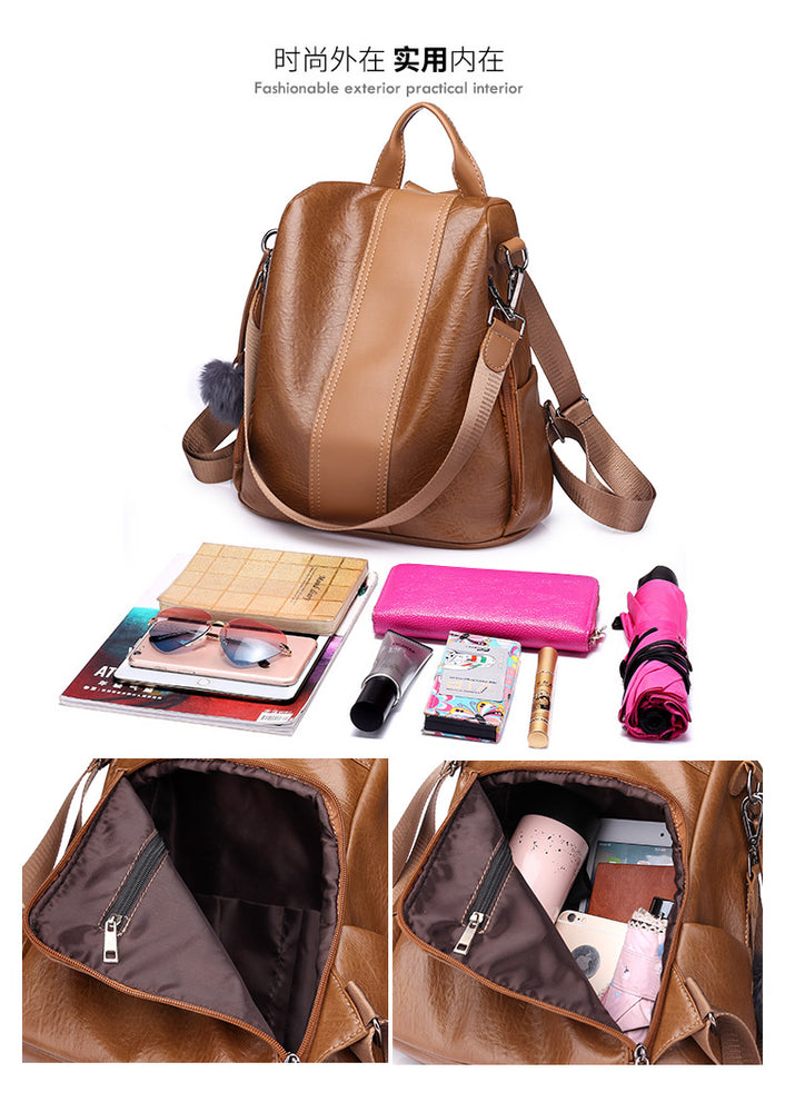 Leather Anti-theft High Quality Vintage Bag