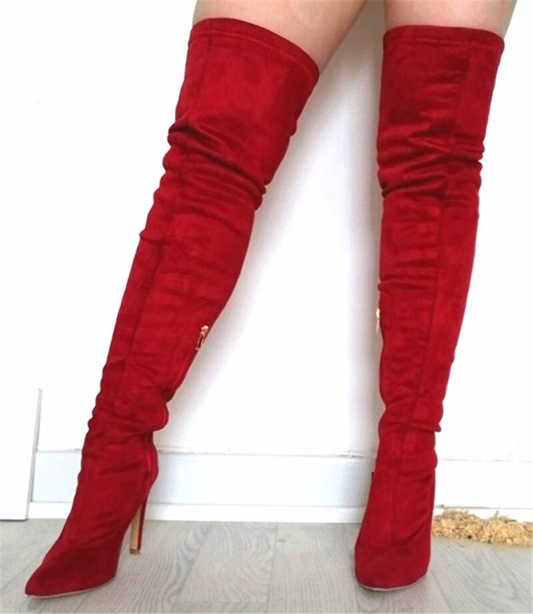 Brand New Women's Over Knee Boots