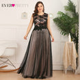 Plus Size Elegant Evening Burgundy Dress