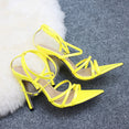 Thin Heels Women Ankle Strap Sandals