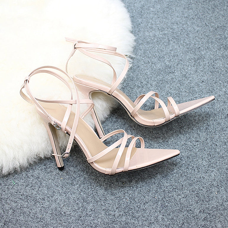 Thin Heels Women Ankle Strap Sandals