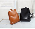 Women Youth Vintage Leather Backpacks