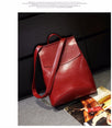 Women Youth Vintage Leather Backpacks