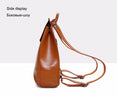 Women Youth Vintage Leather Backpacks