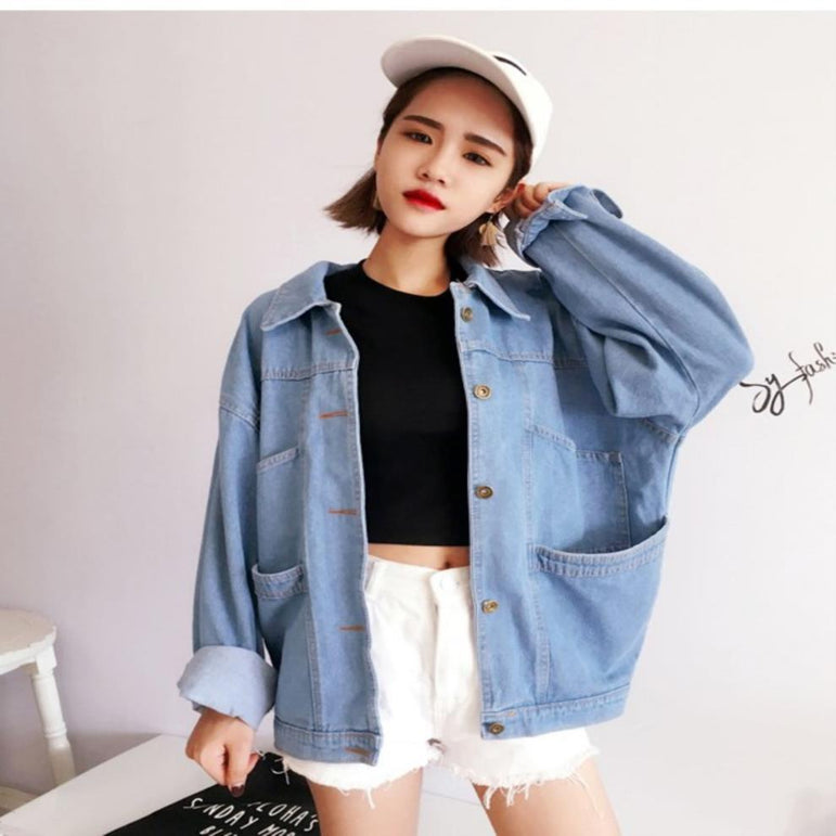 Velvet Thick Denim Jacket