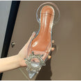 Transparent Shoes Women Crystal Sandals