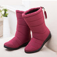 Female Down Winter Waterproof Warm Ankle Boots