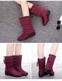 Female Down Winter Waterproof Warm Ankle Boots