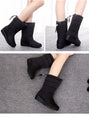 Female Down Winter Waterproof Warm Ankle Boots