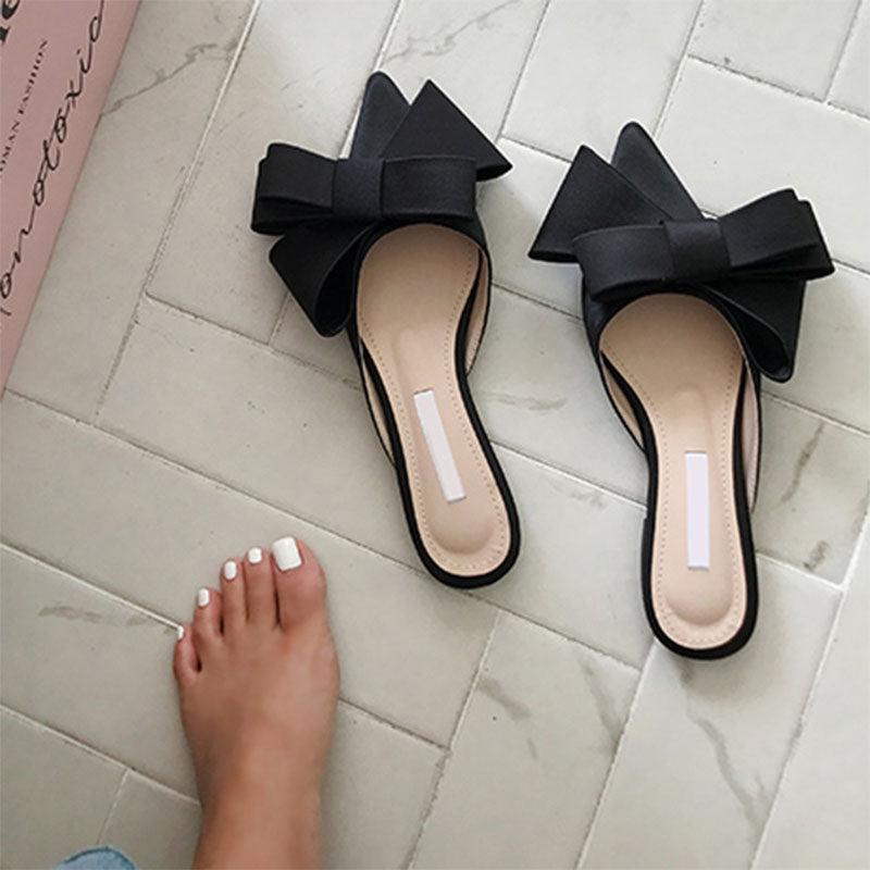 Spring Summer Women's Korean Silk Slippers