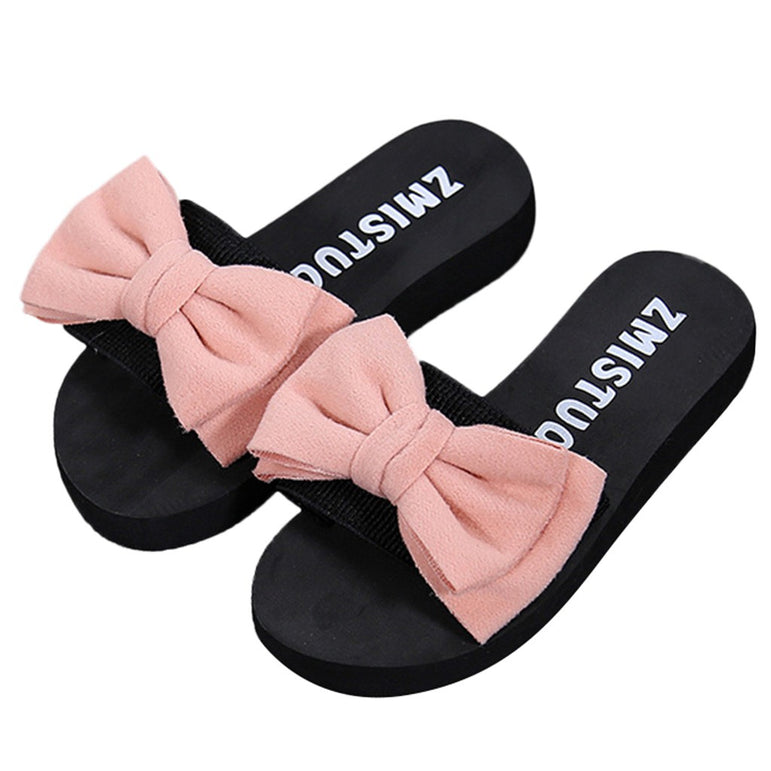 Women Bow Summer Sandals Slipper