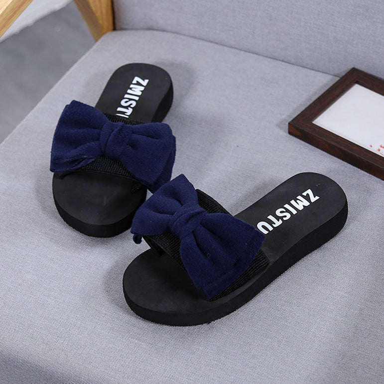 Women Bow Summer Sandals Slipper