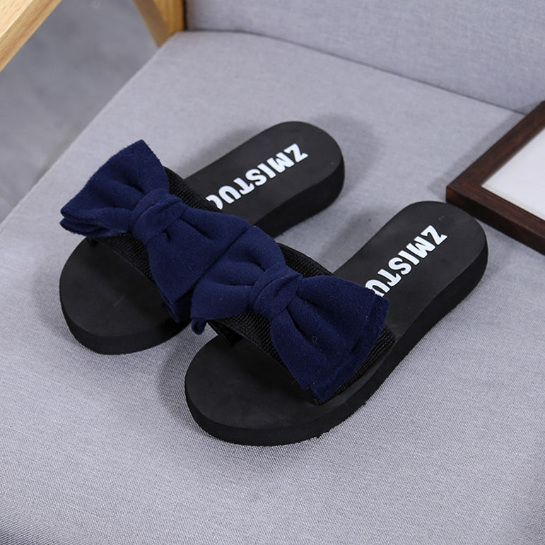 Women Bow Summer Sandals Slipper