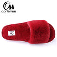 Winter Women Indoor Warm Fluffy Slippers