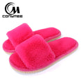 Winter Women Indoor Warm Fluffy Slippers