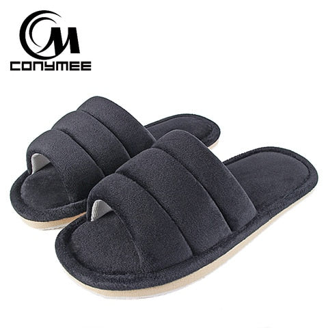 Winter Women Indoor Warm Fluffy Slippers