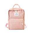 Women Canvas Backpacks Candy Color Waterproof Bags