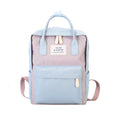 Women Canvas Backpacks Candy Color Waterproof Bags