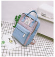 Women Canvas Backpacks Candy Color Waterproof Bags