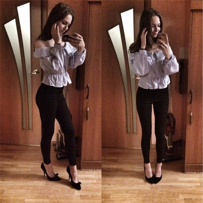 Slim Jeans Skinny High Waist Pants