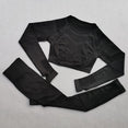 Ombre Seamless Women Sport Gym Suit