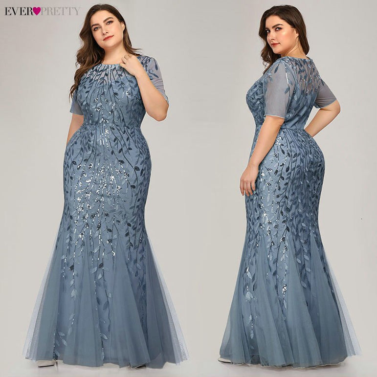 Plus Size Elegant Evening Dresses