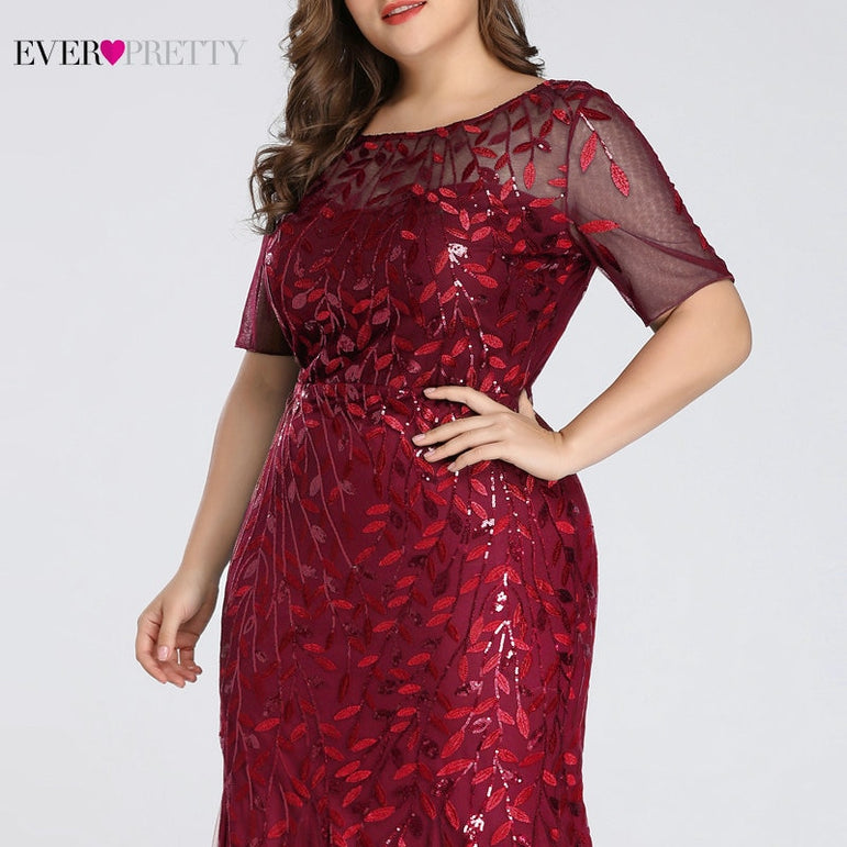 Plus Size Elegant Evening Dresses