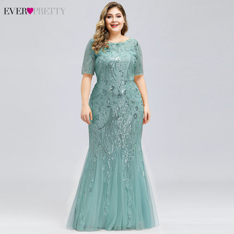 Plus Size Elegant Evening Dresses