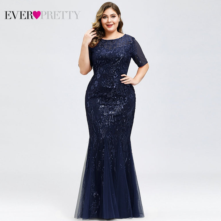 Plus Size Elegant Evening Dresses