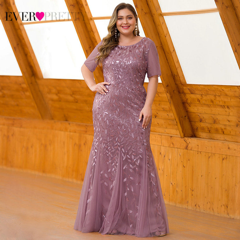 Plus Size Elegant Evening Dresses