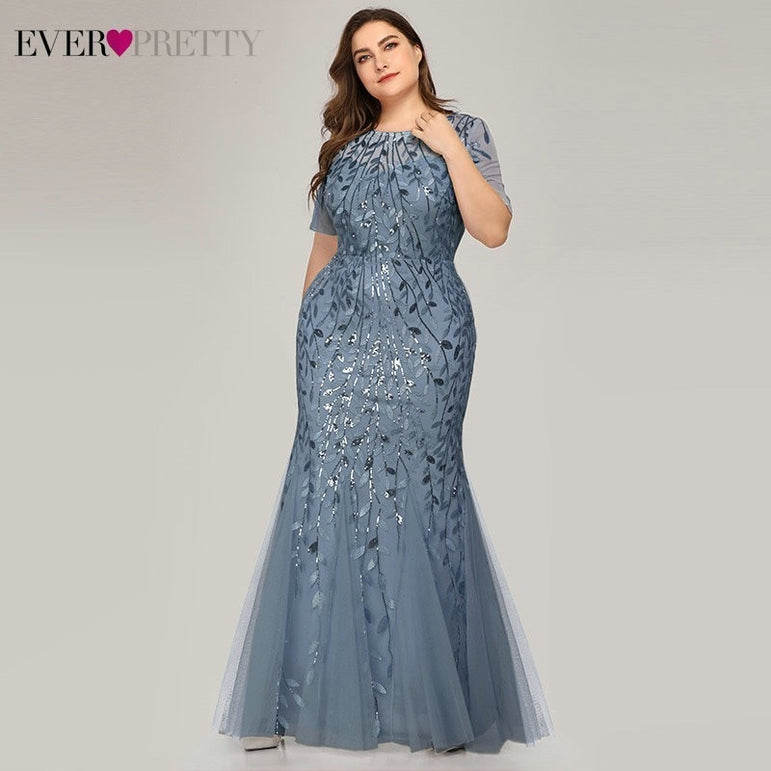 Plus Size Elegant Evening Dresses