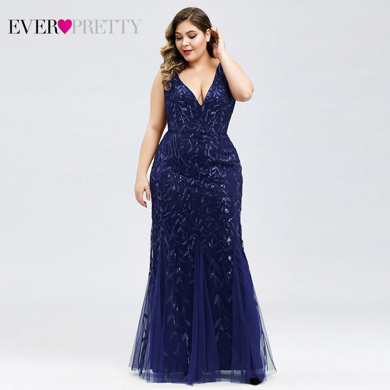 Plus Size Elegant Evening Dresses