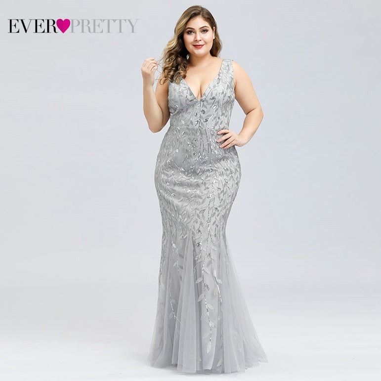 Plus Size Elegant Evening Dresses