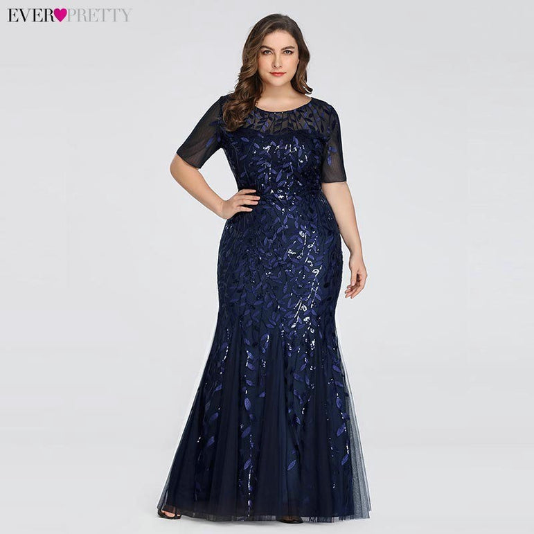 Plus Size Elegant Evening Dresses