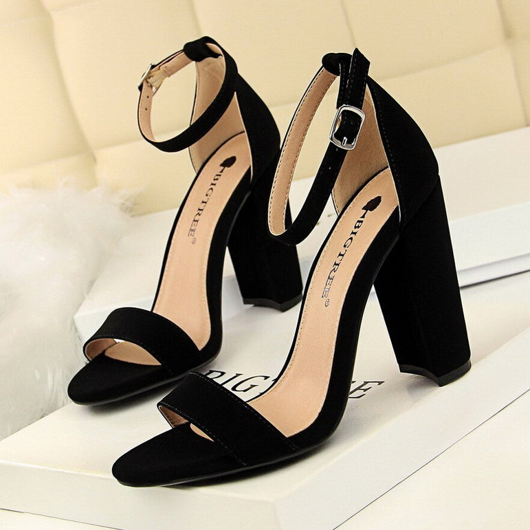 Buckle Women Shoes Sexy High Heels Sandals