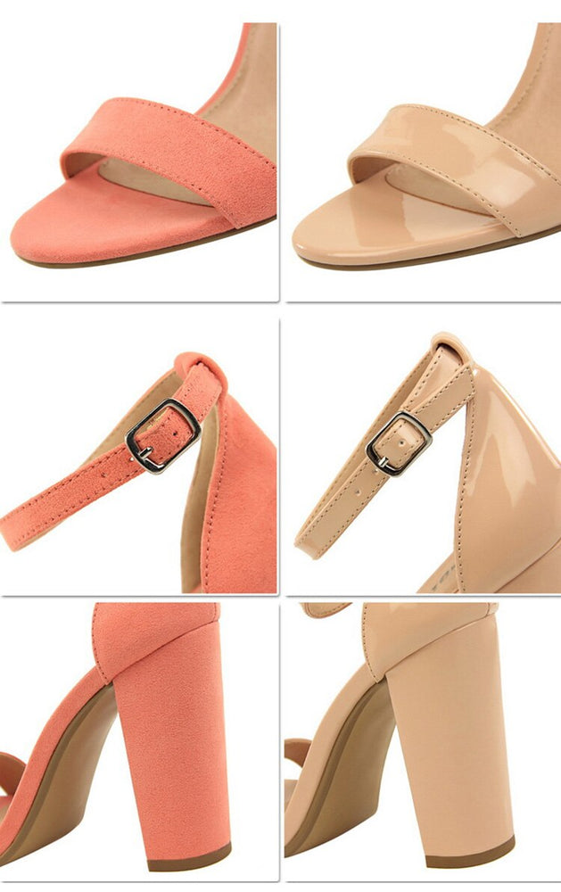 Buckle Women Shoes Sexy High Heels Sandals