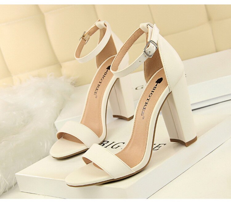 Buckle Women Shoes Sexy High Heels Sandals