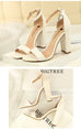 Buckle Women Shoes Sexy High Heels Sandals