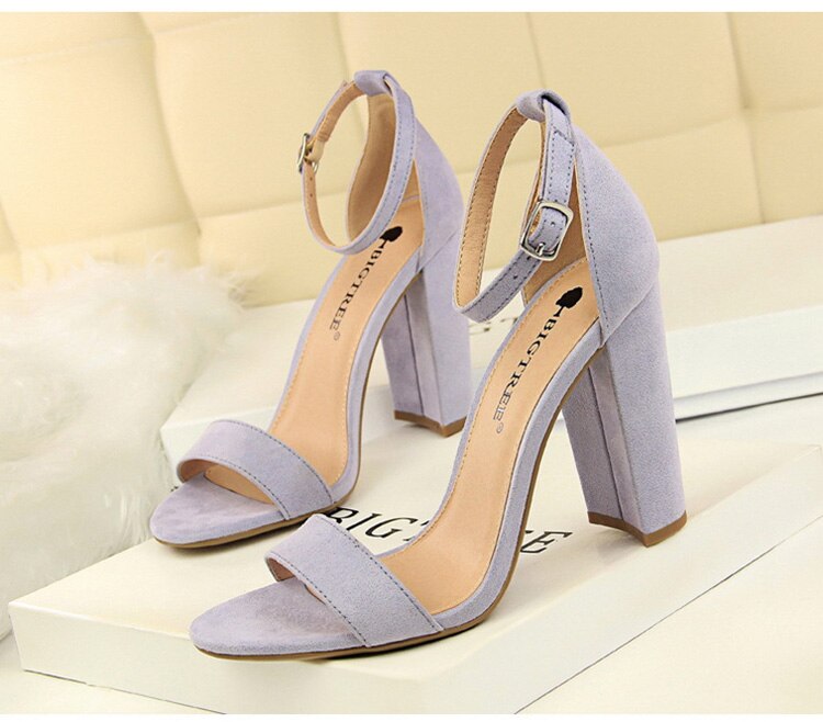 Buckle Women Shoes Sexy High Heels Sandals