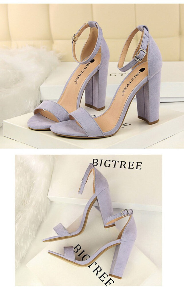 Buckle Women Shoes Sexy High Heels Sandals